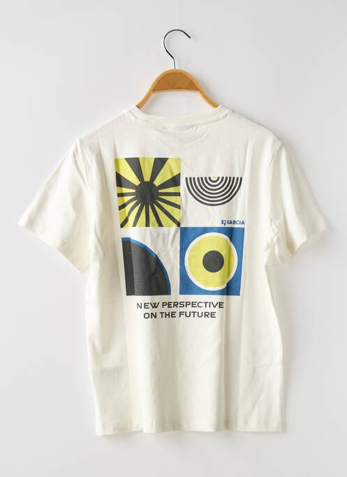 T-shirt blanc GARCIA garcon