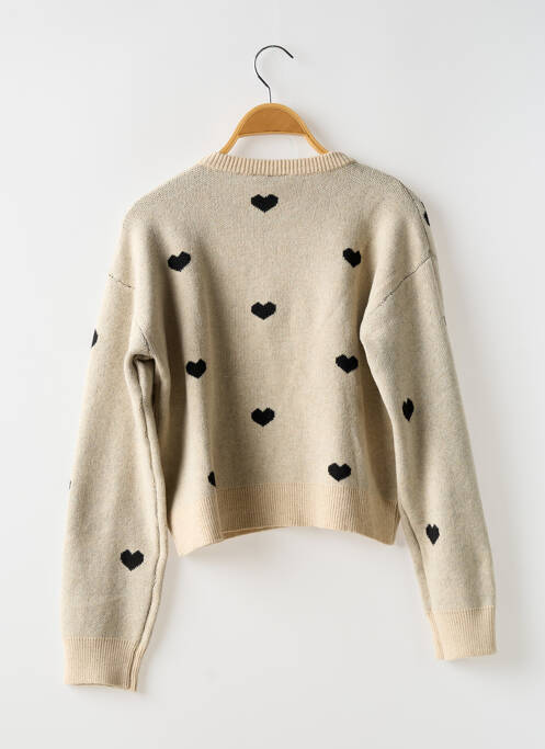 Pull resserrée sur le bas manches longues beige NAME IT fille