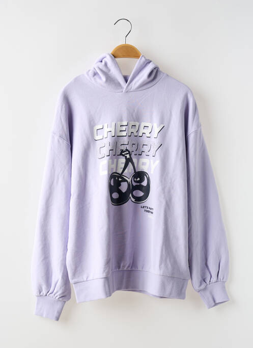Sweat-shirt violet GARCIA pour fille