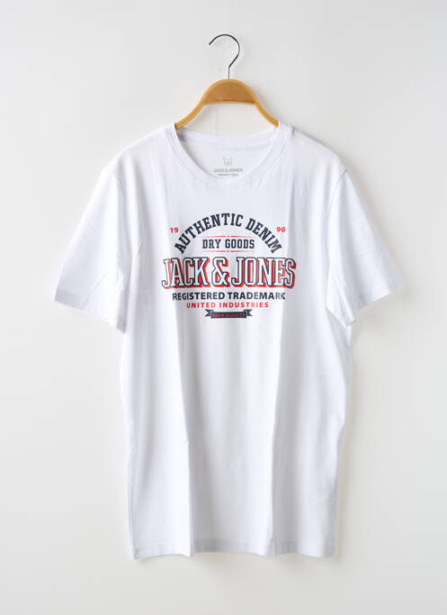 T-shirt blanc JACK & JONES pour garçon