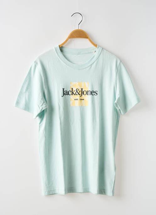 T-shirt bleu JACK & JONES pour garçon