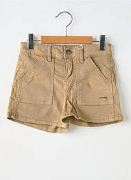 Short fermeture zippée sous rabat boutonné beige NAME IT fille