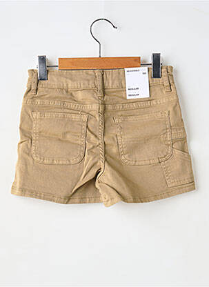 Short fermeture zippée sous rabat boutonné beige NAME IT fille