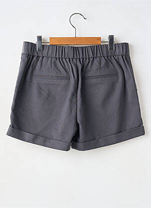 Short fermeture liens à nouer taille élastique gris ONLY fille
