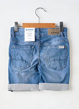 Short tissage denim bleu GARCIA fille
