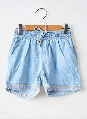 Short tissage denim bleu GARCIA fille