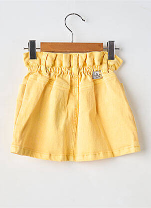 Jupe courte poches jaune GARCIA fille