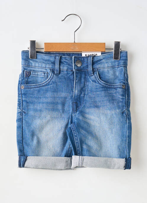 Short tissage denim bleu GARCIA fille