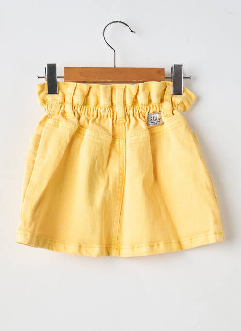 Jupe courte poches jaune GARCIA fille