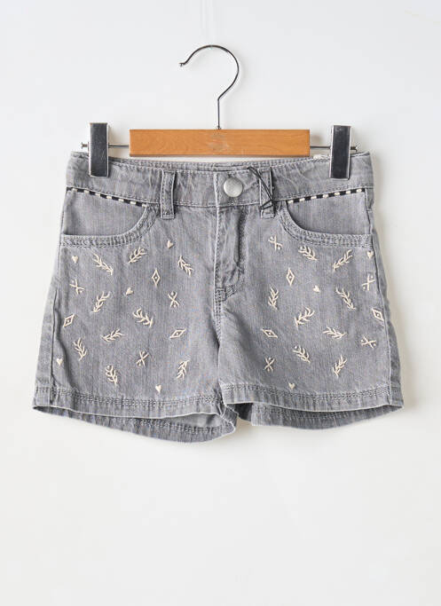 Short gris IKKS pour fille