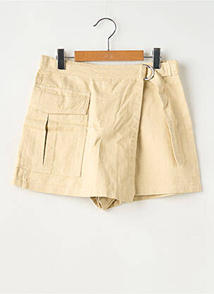 Jupe short beige GARCIA fille
