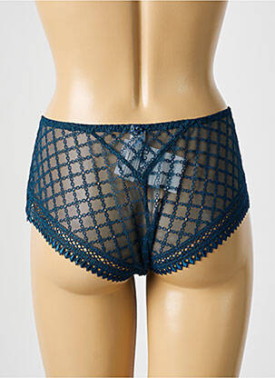 Shorty stretch bleu LOUISA BRACQ femme