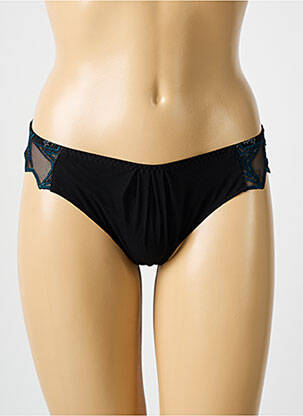 Culotte effet matière satinée noir LOUISA BRACQ femme