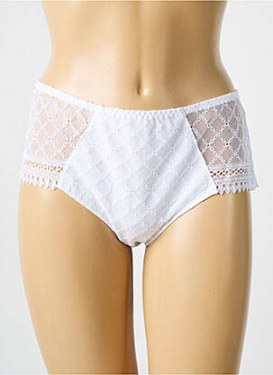 Shorty blanc LOUISA BRACQ pour femme