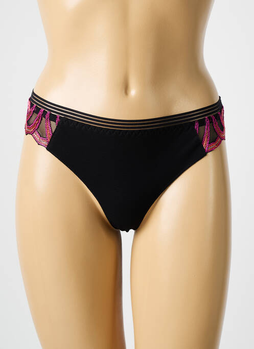 Culotte stretch noir LOUISA BRACQ femme