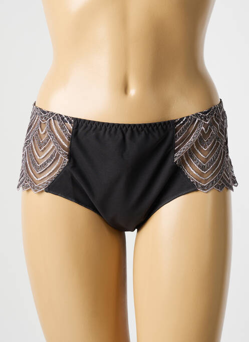 Shorty marron LOUISA BRACQ pour femme