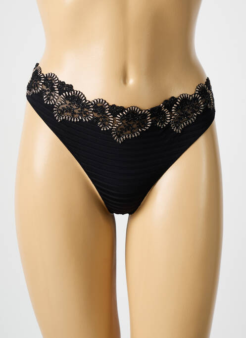 String noir LOUISA BRACQ pour femme
