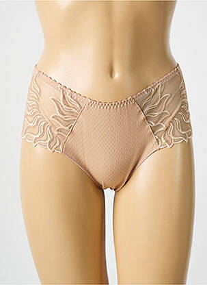 Shorty légère et transparente chair LOUISA BRACQ femme