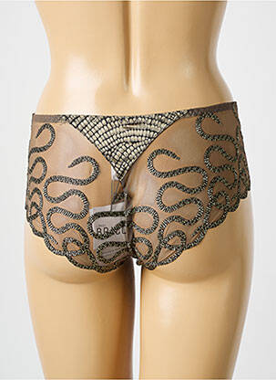 Shorty légère et transparente vert LOUISA BRACQ femme