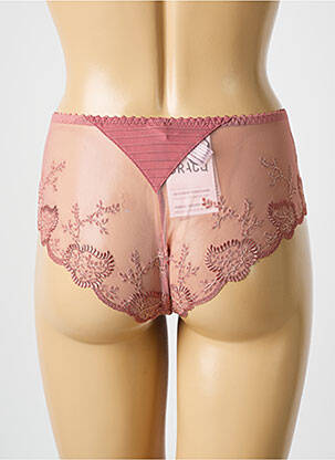 Shorty broderie rose LOUISA BRACQ femme