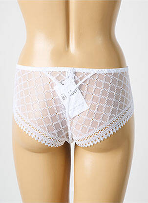 Shorty stretch blanc LOUISA BRACQ femme