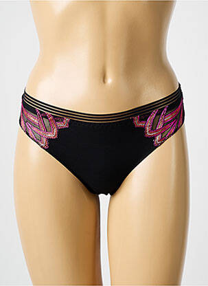 Culotte stretch noir LOUISA BRACQ femme