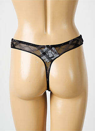 String stretch noir LOUISA BRACQ femme