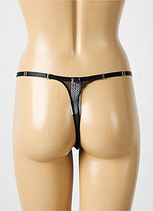 String stretch noir LOUISA BRACQ femme