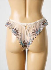 Tanga beige LOUISA BRACQ pour femme seconde vue