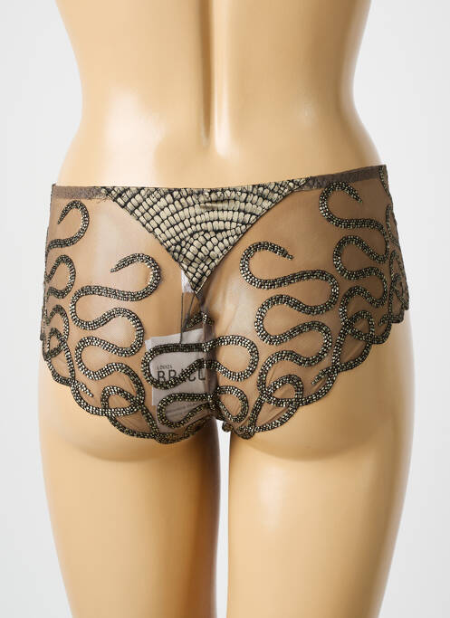 Shorty légère et transparente vert LOUISA BRACQ femme