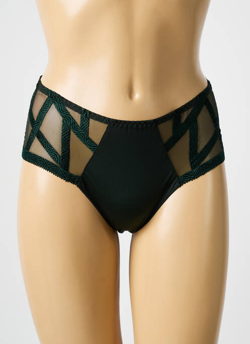 Shorty stretch vert LOUISA BRACQ femme