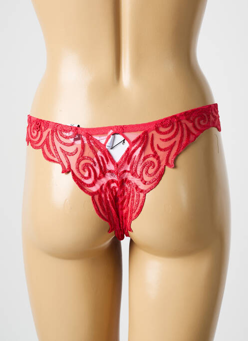 String stretch rouge LOUISA BRACQ femme