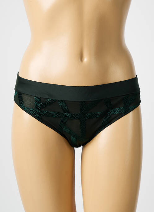 Culotte vert LOUISA BRACQ pour femme