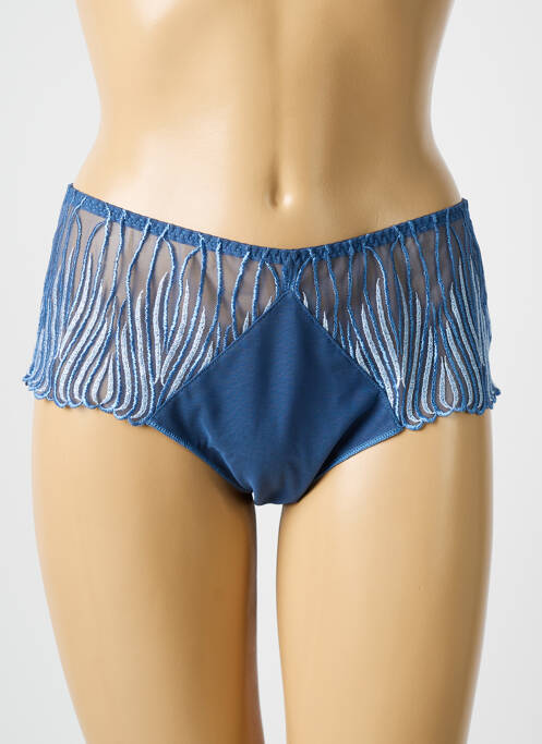 Shorty bleu LOUISA BRACQ pour femme