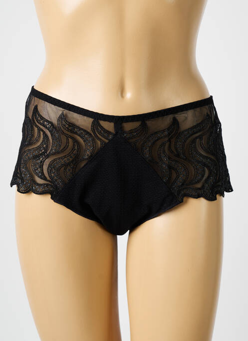 Shorty noir LOUISA BRACQ pour femme