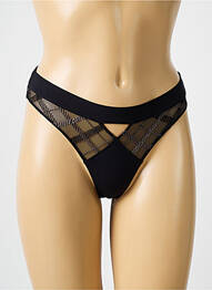 Culotte stretch noir LOUISA BRACQ femme