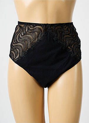 Culotte haute stretch noir LOUISA BRACQ femme