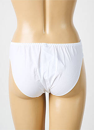 Culotte broderie blanc LOUISA BRACQ femme
