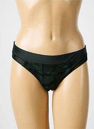 Culotte stretch vert LOUISA BRACQ femme