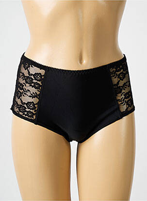 Culotte stretch noir LINGERIE STORY femme