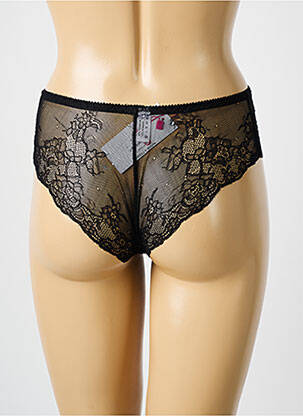 Culotte tissage dentelle noir LINGERIE STORY femme