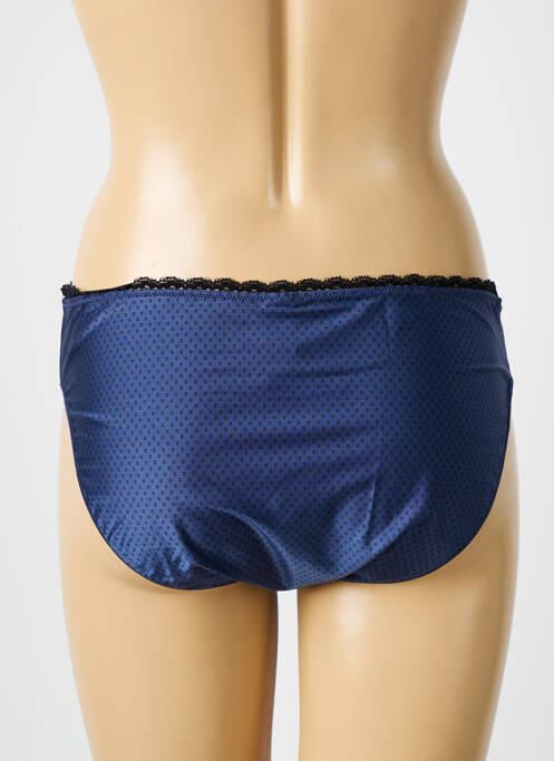 Culotte tissage satiné bleu ANTIGEL femme