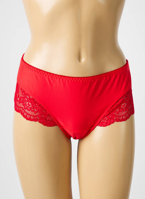 Culotte stretch rouge LINGERIE STORY femme