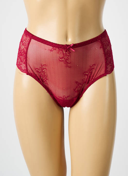 Culotte tissage dentelle violet LINGERIE STORY femme