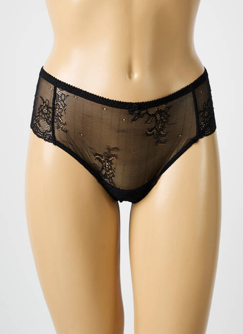 Culotte tissage dentelle noir LINGERIE STORY femme