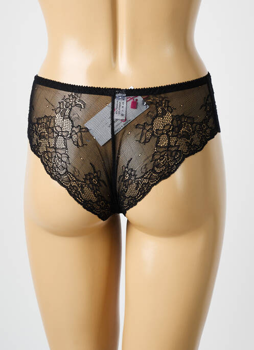 Culotte tissage dentelle noir LINGERIE STORY femme