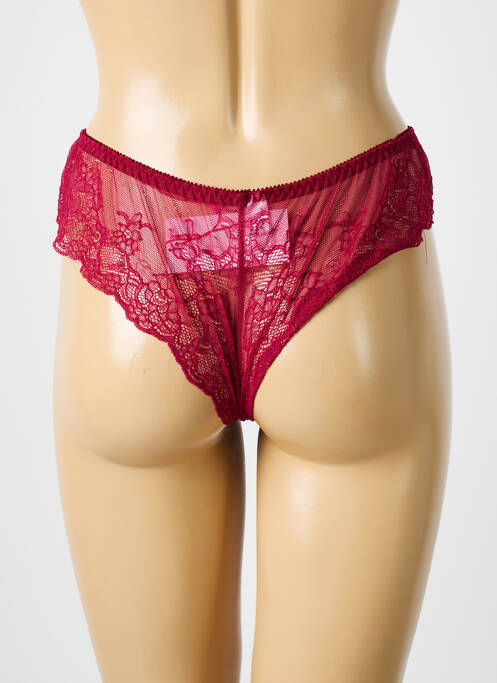 Tanga stretch violet LINGERIE STORY femme