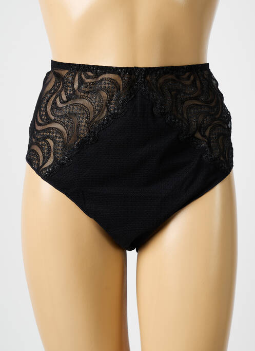 Culotte haute noir LOUISA BRACQ pour femme