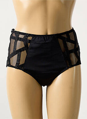 Culotte haute noir LOUISA BRACQ femme