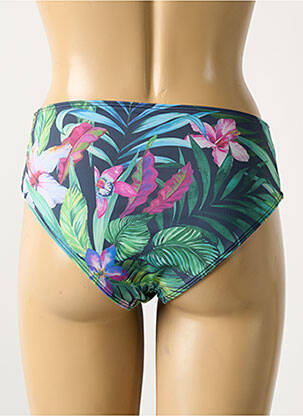 Bas de maillot de bain imprimé fantaisie culotte bleu BIKINIS STORY femme